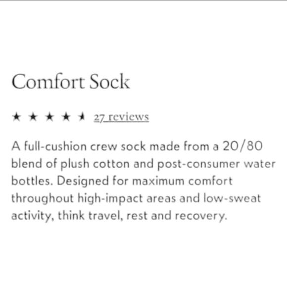 OUTDOOR VOICES NIP Unisex Full Cushion White Blue Graphic Crew Socks - Picture 6 of 15